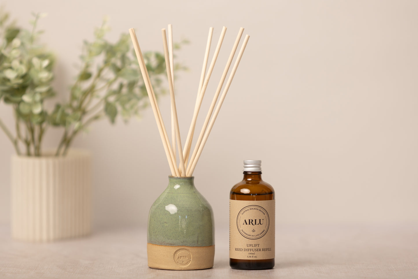 Uplift Reed Diffuser in Handmade Pot