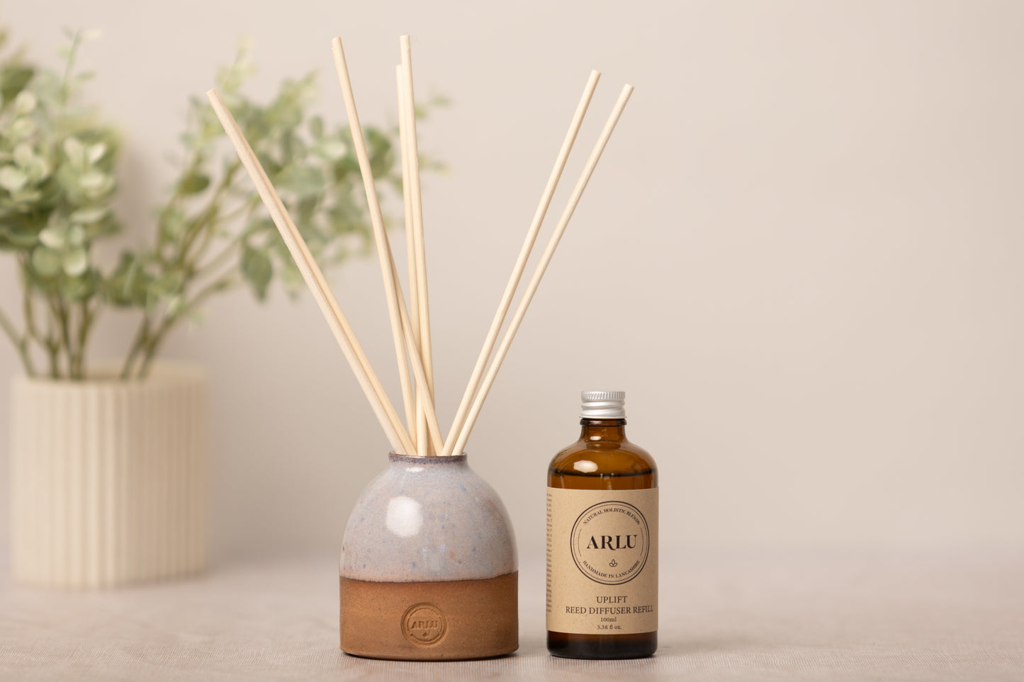 Uplift Reed Diffuser in Handmade Pot
