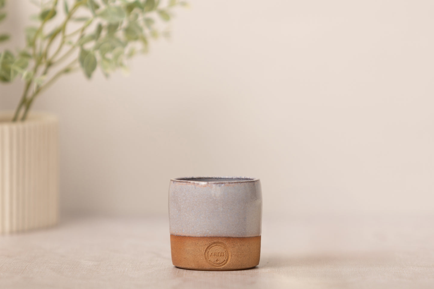 Retreat Aromatherapy Candle in refillable, handmade pot