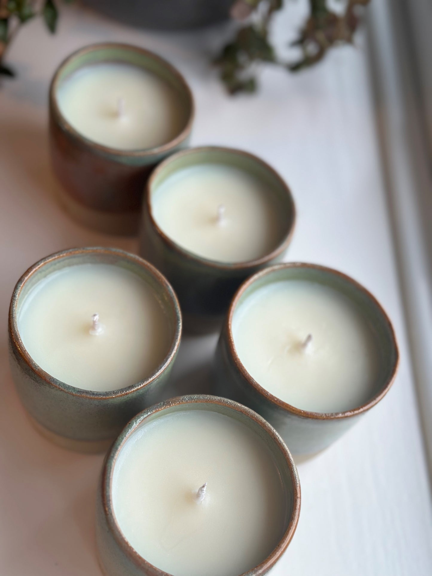 NEW Retreat Aromatherapy Candle in refillable, handmade pot