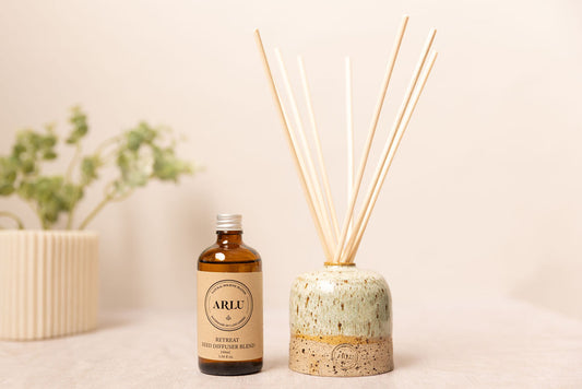 Retreat Reed Diffuser & Candle gift set
