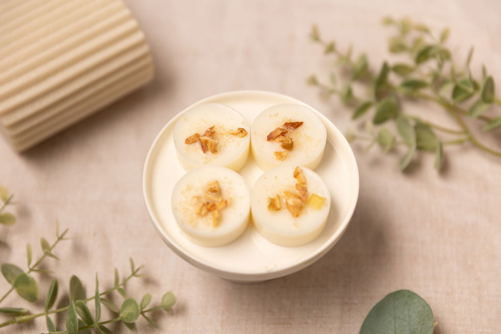 christmas gift with oil burner handmade aromatherapy candle and either wax melts or pure blend