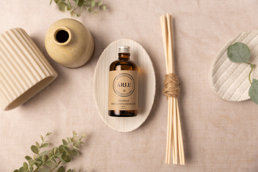 Retreat Reed Diffuser in Handmade Pot