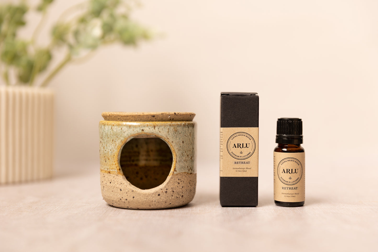 Handmade Oil Burner & Retreat Blend
