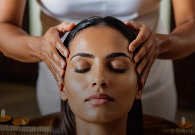 Revive- Traditional Indian Head Massage with Ear Acupuncture
