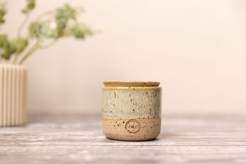 christmas gift with oil burner handmade aromatherapy candle and either wax melts or pure blend